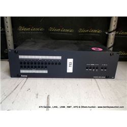 EXTRON CROSSPOINT SERIES SWITCHER (print sequence:) NO#