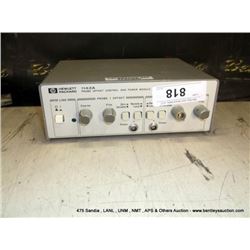 HP 1143A PROBE OFFSET CONTROL & POWER MODULE