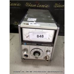HP 435A POWER METER (print sequence:) NO#