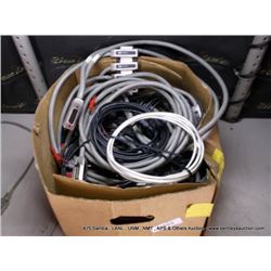 BOX: ASSORTED CABLE (print sequence:) NO#