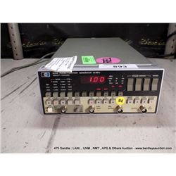 HP 8116A PULSE/FUNCTION GENERATOR 50MHZ (print sequence:) 66866