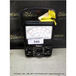 SIMPSON 260 VOLT-OHM-MILLIAMMETER (print sequence:) NO #