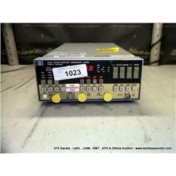 HP 8116A PULSE/FUNCTION GENERATOR 50MHZ
