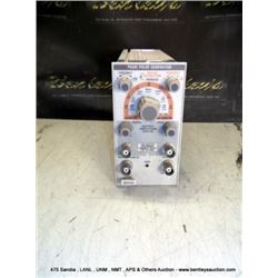 TEKTRONIX PG501 PULSE GENERATOR PLUG-IN