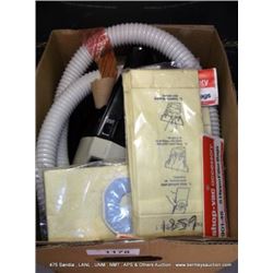 HIPPO 999 PORTABLE HAND VAC W/ BAGS (print sequence:) NO#