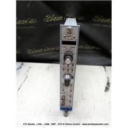 CANBERRA 8075 ADC PLUG-IN (print sequence:) 67238