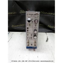 CANBERRA 2025 AFT RESEARCH AMPLIFIER PLUG-IN (print sequence:) 67238