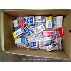 BOX: ASSORTED PROJECTOR LAMPS (print sequence:) 66850