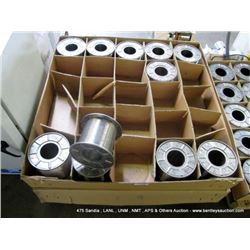 PALLET: ROLLED ALUMINUM WIRE