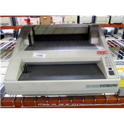 GBC VELO BIND SYSTEM 3 PRO