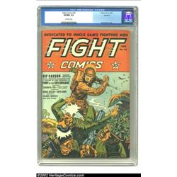Fight Comics #26 Rockford pedigree (Fiction House, 1943) CGC VF/NM 9.0 Off-white pages. This is a su