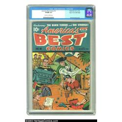 America's Best Comics #16 Mile High pedigree (Nedor Publications, 1946) CGC VF/NM 9.0 Off-white to w