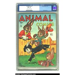 Animal Comics #7 (Dell, 1944) CGC NM+ 9.6 Cream to off-white pages. What, no pedigree? Not a file co