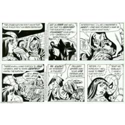 Larry Lieber - Original Comic Strip Art for The Amazing Spider-Man Daily, Lot of 5 (Marvel Entertain