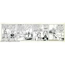 Bob Montana - Original Comic Strip Art for Archie (McClure, 1946). In this early (the eleventh!) syn