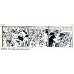 Win Mortimer - Original Comic Strip Art for Superman Daily dated 1/13/54 (McLure Newspaper Syndicate