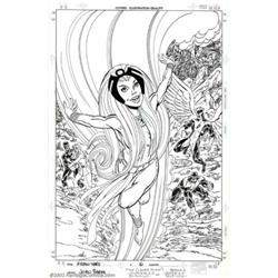 John Byrne and Tom Palmer - Original Art for X-Men: The Hidden Years #6, Cover and Complete 22-page.