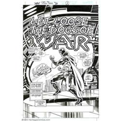 John Byrne and Tom Palmer - Original Art for X-Men: The Hidden Years #21, Complete 22-page Story, "L