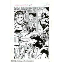 John Byrne and Joe Sinnott - Original Art for Fantastic Four Annual # 19, page 31, "Summons From the