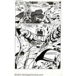 Gene Colan and Dan Adkins - Original Art for Tales of Suspense #94, page 6 (Marvel, 1967). Behold! A