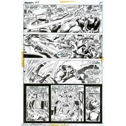 Gene Colan and Ernie Chan - Original Art for Daredevil #97, page 8 (Marvel, 1972). Daredevil takes o