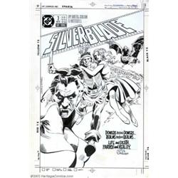 Gene Colan and Steve Mitchell - Original Cover Art and Complete 32-page Story for Silverblade #7, "A