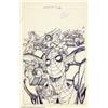 Image 1 : Gil Kane - Original Preliminary Cover Sketch for Amazing Spider-Man #150 (Unpublished, 1975). Legend
