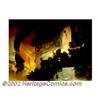 Image 1 : Ken Kelly - Original Painting (1977). This fabulous painting shows a Sinbad-type warrior trying to w