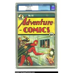 Adventure Comics #62 (DC, 1941) CGC VF/NM 9.0 Off-white to white pages. Jack Burnley's Starman cover