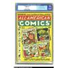 Image 1 : All-American Comics #2 (DC, 1939) CGC VF/NM 9.0 Cream to off-white pages. Features and strips reprin