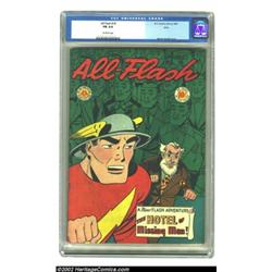 All-Flash #18 Ohio pedigree (DC, 1945) CGC FN 6.0 Off-white pages. Cover artist Martin Nodell, bette