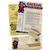 Image 1 : Captain Marvel Club Kit (Fawcett, 1946) Condition: GD/VG. This complete kit includes the envelope (s