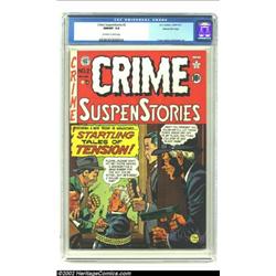 Crime SuspenStories #2 Gaines File pedigree 3/11 (EC, 1950) CGC NM/MT 9.8 Off-white to white pages..