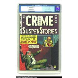 Crime SuspenStories #3 Gaines File pedigree 3/11 (EC, 1951) CGC NM/MT 9.8 Off-white to white pages..