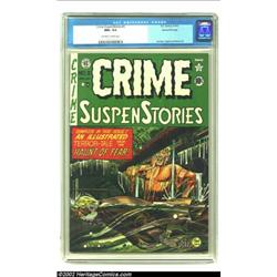 Crime SuspenStories #5 Gaines File pedigree 2/10 (EC, 1951) CGC NM+ 9.6 Off-white to white pages. We