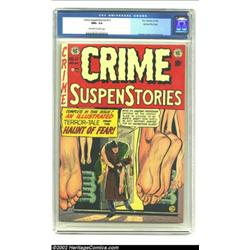 Crime SuspenStories #11 Gaines File pedigree 3/12 (EC, 1952) CGC NM+ 9.6 Off-white to white pages. J