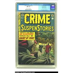 Crime SuspenStories #12 Gaines File pedigree 2/12 (EC, 1952) CGC NM+ 9.6 Off-white to white pages. T