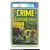 Image 1 : Crime SuspenStories #12 Gaines File pedigree 2/12 (EC, 1952) CGC NM+ 9.6 Off-white to white pages. T
