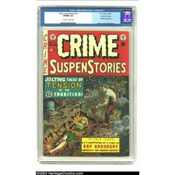 Crime SuspenStories #15 Gaines File pedigree 3/12 (EC, 1953) CGC NM VF/NM 9.0. If you've been wantin