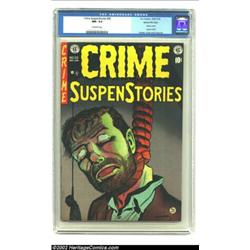 Crime SuspenStories #20 Gaines File pedigree 2/12 (EC, 1953) CGC NM- 9.2 Off-white pages. Johnny Cra