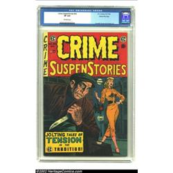 Crime SuspenStories #25 Gaines File pedigree 3/12 (EC, 1954) CGC VF 8.0 Off-white pages.  Good girl 