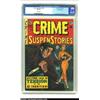 Image 1 : Crime SuspenStories #25 Gaines File pedigree 3/12 (EC, 1954) CGC VF 8.0 Off-white pages. "Good girl"