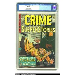 Crime SuspenStories #26 Gaines File pedigree 2/12 (EC, 1955) CGC NM- 9.2 Off-white to white pages. I