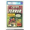 Image 1 : Crypt of Terror #18 Gaines File pedigree 1/10 (EC, 1950) NM/MT 9.8 Off-white to white pages. Wally W
