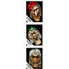 Image 1 : EC "Three GhouLunatics" Masks, Limited Hand-Painted Edition 9/25 (EC, 1972). Produced exclusively fo