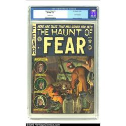 The Haunt of Fear #11 (EC, 1952) CGC VF/NM 9.0 Off-white pages. The first cover by Graham Ingels on.