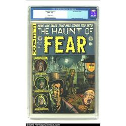 The Haunt of Fear #12 (EC, 1952) CGC NM+ 9.6 Off-white pages. Here's the rarest of rare; a Near Mint