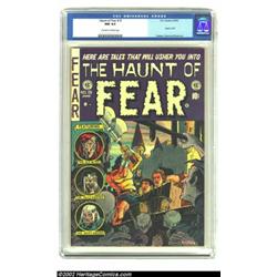 The Haunt of Fear #19 (EC, 1953) CGC NM 9.4 Off-white to white pages. A bondage/decapitation cover b