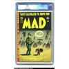 Image 1 : Mad #3 Gaines File Copy Certificate Missing (EC, 1953) CGC NM 9.4 Off-white to white pages. Harvey K