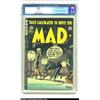 Image 1 : Mad #7 (EC, 1953) CGC VF 8.0 Off-white to white pages. Screwball antics from Harvey Kurtzman, Wally.